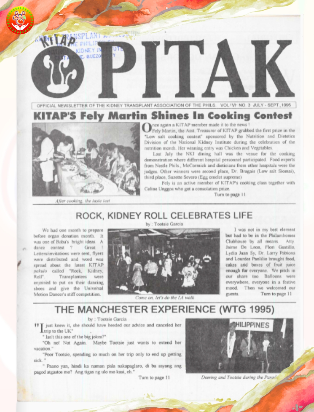 KITAPs FELY MARTIN SHINES IS COOKING CONTEST